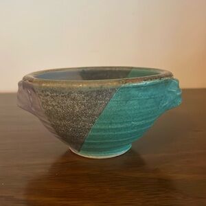 Studio art pottery bowl